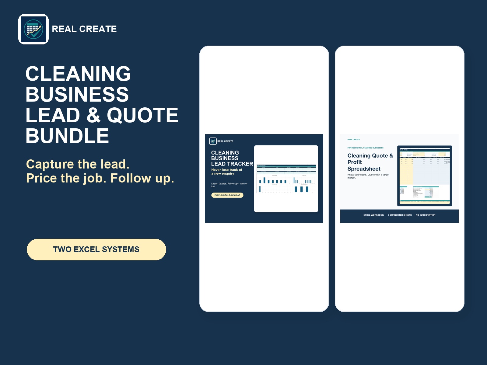 Commercial Cleaning Bid Template Bundle preview